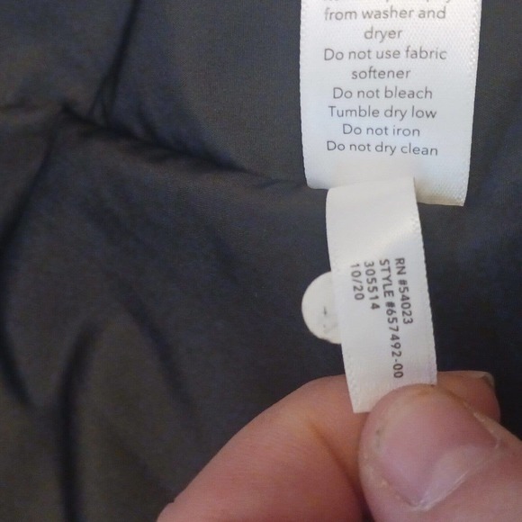 Athleta Sutro Jacket Women's Black Size XL Hooded Full Zip Raincoat Lightweight - Picture 10 of 13